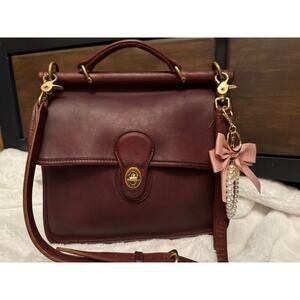 Coach Vintage Willis Bag in Mahogany – Restored to Brilliance
